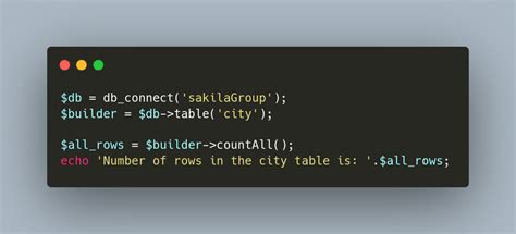 codeigniter count rows|Counting with countAll () and countAllResults () in .